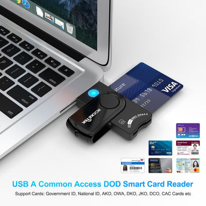ROCKETEK CR310 USB 3.0 + TF Card + SD Card + SIM Card + Smart Card Multi-function Card Reader - free shipping - PMC Jewellery - Order now!