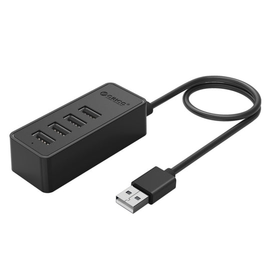 ORICO W5P-U2-100 USB 2.0 Desktop HUB with 100cm Micro USB Cable Power Supply(Black) - free shipping - PMC Jewellery - Order now!