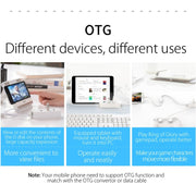 ORICO W5P-U2-100 USB 2.0 Desktop HUB with 100cm Micro USB Cable Power Supply(Black)