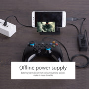 ORICO W5P-U2-100 USB 2.0 Desktop HUB with 100cm Micro USB Cable Power Supply(Black)