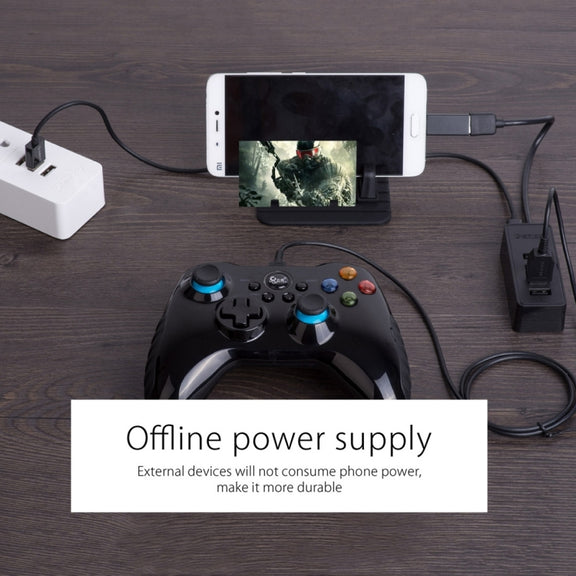 ORICO W5P-U2-100 USB 2.0 Desktop HUB with 100cm Micro USB Cable Power Supply(Black)