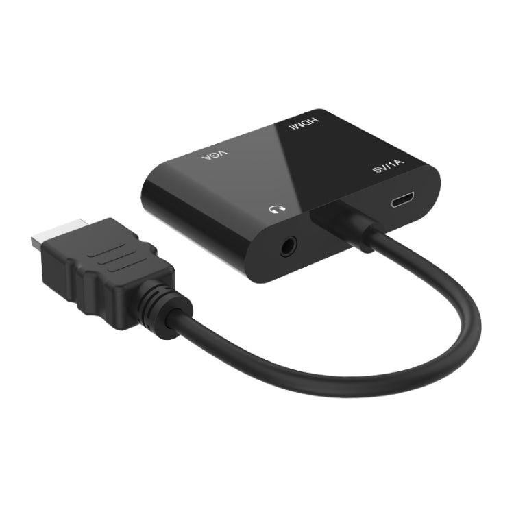 Onten 5165HV HDMI to HDMI + VGA Adapter - Adapter by Onten | Online Shopping South Africa | PMC Jewellery | Buy Now Pay Later Mobicred