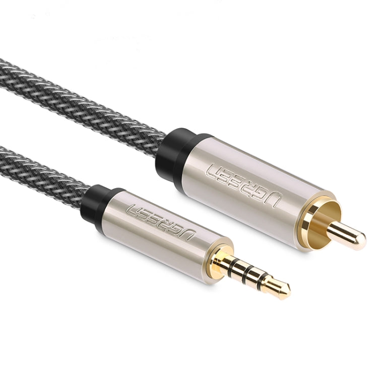 UGREEN 3.5mm to RCA Audio Cable Xiaomi Mi 1/2 TV Digital SPDIF Cable, Length: 1m (Black) - free shipping - PMC TechLife - Order now!