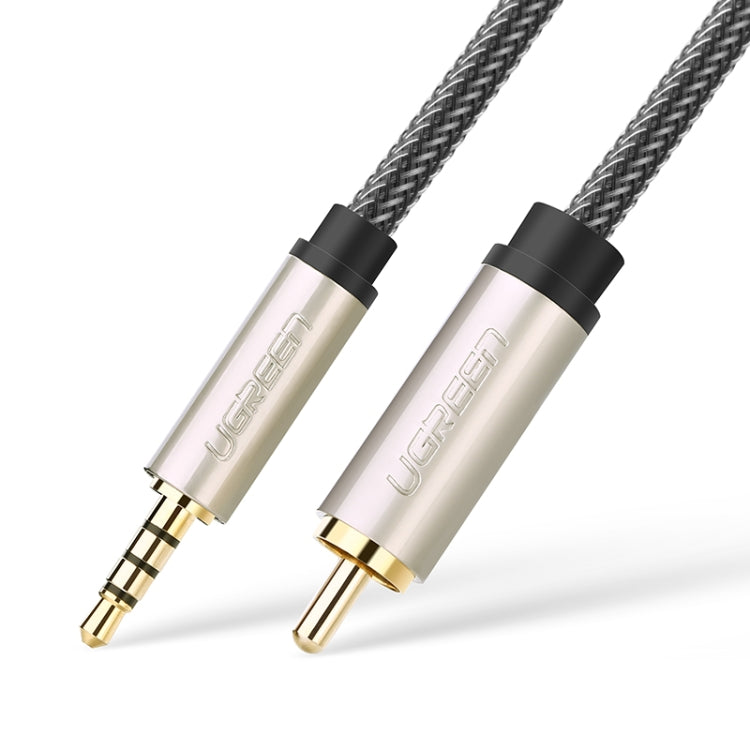 UGREEN 3.5mm to RCA Audio Cable Xiaomi Mi 1/2 TV Digital SPDIF Cable, Length: 2m (Black) - free shipping - PMC Jewellery - Order now!