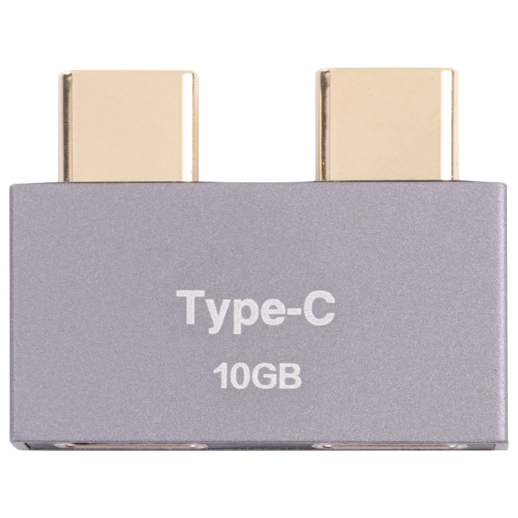 Double USB-C / Type-C Male to Double USB-C / Type-C Female Adapter - free shipping - PMC TechLife - Order now!