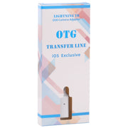 8 Pin Male to USB Female OTG Camera Adapter, Compatible with IOS 13 or Above