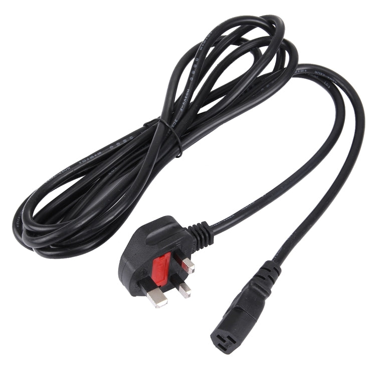 BS-1363/A LP-60L UK Plug to C13 Power Cable with Fuse for PC & Printers & Scanner, Length: 3m - Connectors by PMC TechLife | Online Shopping South Africa | PMC TechLife
