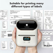 Phomemo M110 Home Handheld Mini Bluetooth Thermal Printer (White)