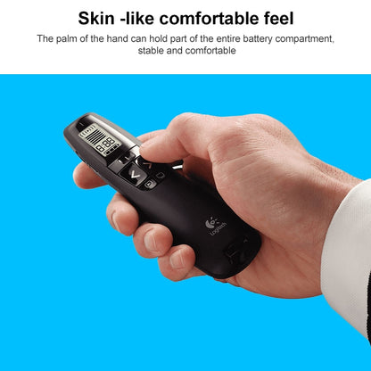 Logitech R800 2.4Ghz USB Wireless Presenter PPT Remote Control Flip Pen - free shipping - PMC Jewellery - Order now!