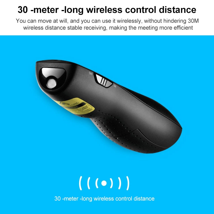 Logitech R800 2.4Ghz USB Wireless Presenter PPT Remote Control Flip Pen - free shipping - PMC Jewellery - Order now!