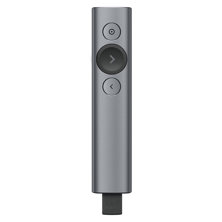 Logitech Spotlight 2.4Ghz USB Wireless Presenter PPT Remote Control Flip Pen (Grey) - free shipping - PMC TechLife - Order now!