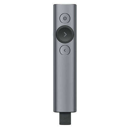 Logitech Spotlight 2.4Ghz USB Wireless Presenter PPT Remote Control Flip Pen (Grey) - free shipping - PMC Jewellery - Order now!