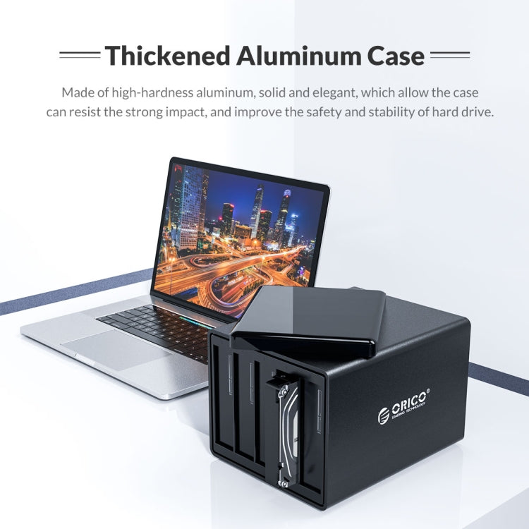 ORICO NS800U3 3.5 inch 8 Bay USB 3.0 Hard Drive Enclosure (Black)