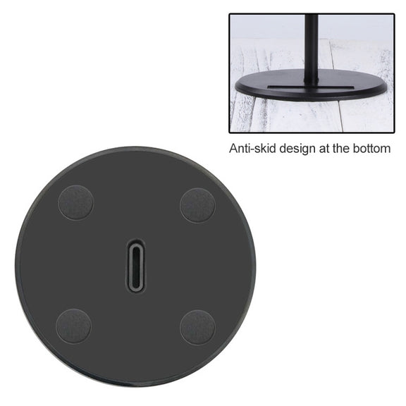 X1 Universal Detachable Aluminum Alloy Headphone Stand Display Hanger (Black)