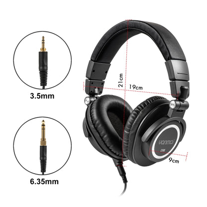 Yanmai D98 Professional Recording Monitor Headphone (Black) - free shipping - PMC Jewellery - Order now!