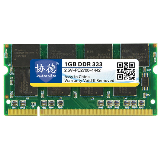 XIEDE X008 DDR 333MHz 1GB General Full Compatibility Memory RAM Module for Laptop - free shipping - PMC Jewellery - Order now!