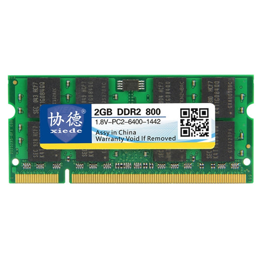 XIEDE X027 DDR2 800MHz 2GB General Full Compatibility Memory RAM Module for Laptop - free shipping - PMC Jewellery - Order now!
