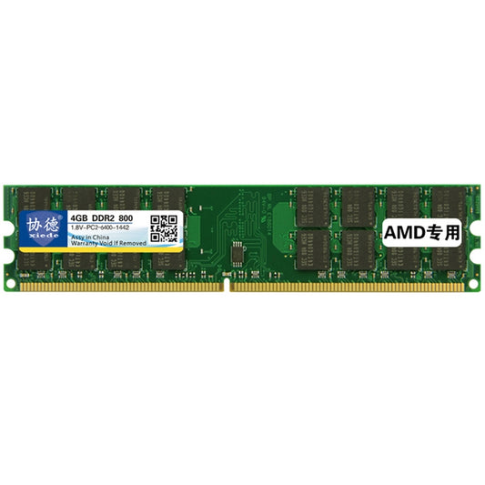 XIEDE X021 DDR2 800MHz 4GB General AMD Special Strip Memory RAM Module for Desktop PC - free shipping - PMC Jewellery - Order now!