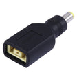 5.5 x 2.5mm Male to for Lenovo Big Square Female Plug Power Adapter (Black) - For Lenovo by PMC TechLife | Online Shopping South Africa | PMC TechLife