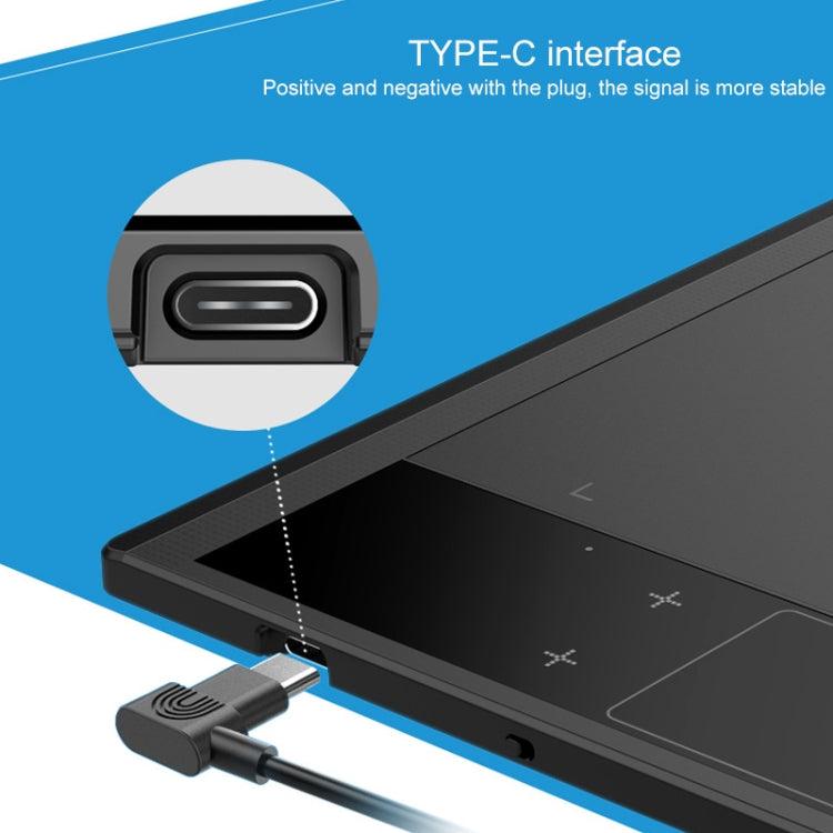 VEIKK A30 10x6 inch 5080 LPI Smart Touch Electronic Graphic Tablet, with Type-c Interface - free shipping - PMC Jewellery - Order now!