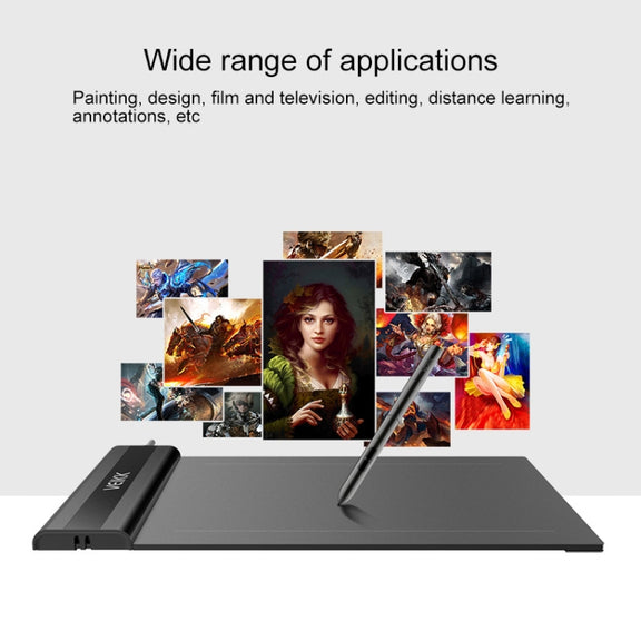 VEIKK S640 6x4 inch 5080 LPI Electronic Graphic Tablet