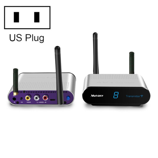 Measy AV230 2.4GHz Wireless Audio / Video Transmitter and Receiver with Infrared Return Function, Transmission Distance: 300m, US Plug - free shipping - PMC Jewellery - Order now!
