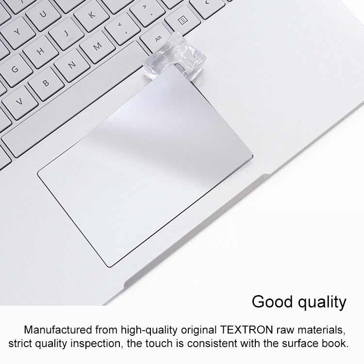4 in 1 Notebook Shell Protective Film Sticker Set for Microsoft Surface Book 2 15 inch(Grey)