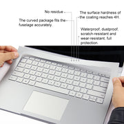4 in 1 Notebook Shell Protective Film Sticker Set for Microsoft Surface Book 2 15 inch(Grey)