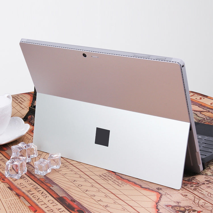Tablet PC Shell Protective Back Film Sticker for Microsoft Surface Pro 3 (Silver) - Screen & Keyboard Cover by PMC TechLife | Online Shopping South Africa | PMC TechLife