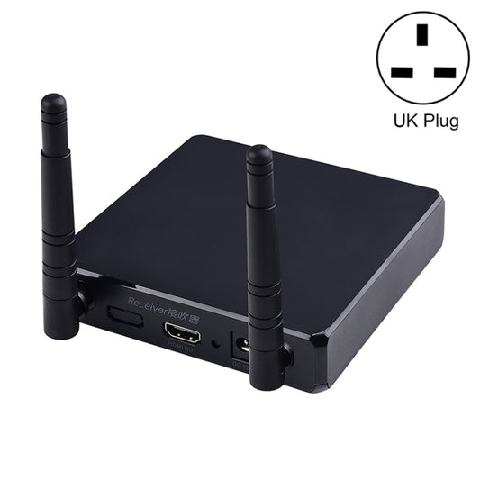 Measy FHD686-2 Full HD 1080P 3D 2.4GHz / 5.8GHz Wireless HD Multimedia Interface Extender 1 Transmitter + 2 Receiver, Transmission Distance: 200m(UK Plug) - free shipping - PMC Jewellery - Order now!
