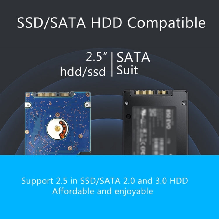 Richwell SATA R23-SATA-250GB 250GB 2.5 inch USB3.0 Interface Mobile Hard Disk Drive(Black) - free shipping - PMC Jewellery - Order now!