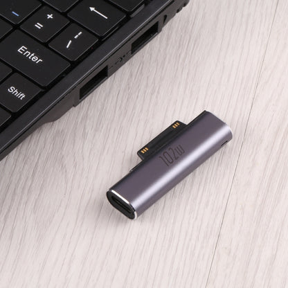 102W USB-C / Type-C Female Charging Adapter for Microsoft Surface Pro 3 / 4 / 5 / 6 / 7 / Surface Go - For Microsoft by PMC Jewellery | Online Shopping South Africa | PMC Jewellery | Buy Now Pay Later Mobicred