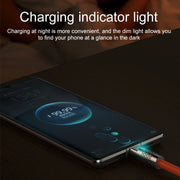 Mech Series 6A 120W USB to USB-C / Type-C Metal Plug Silicone Fast Charging Data Cable, Length: 1.2m(Orange)