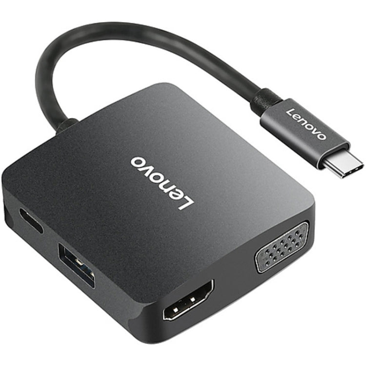 Lenovo C06 6 In 1 Type-C / USB-C to HDMI / VGA Universal Converter Docking Station - Cable & Adapters by Lenovo | Online Shopping South Africa | PMC Jewellery | Buy Now Pay Later Mobicred