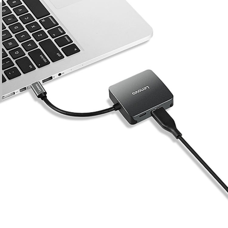 Lenovo C06 6 In 1 Type-C / USB-C to HDMI / VGA Universal Converter Docking Station - Cable & Adapters by Lenovo | Online Shopping South Africa | PMC Jewellery | Buy Now Pay Later Mobicred