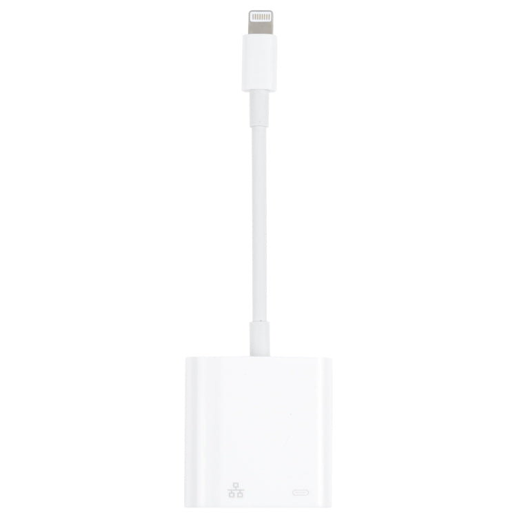 NK-1035H 2 in 1 8 Pin Male to 1000M Ethernet + 8 Pin Power Female Adapter