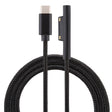 USB-C / Type-C to 6 Pin Nylon Male Power Cable for Microsoft Surface Pro 3 / 4 / 5 / 6 Laptop Adapter, Cable Length: 1.5m - For Microsoft by PMC TechLife | Online Shopping South Africa | PMC TechLife