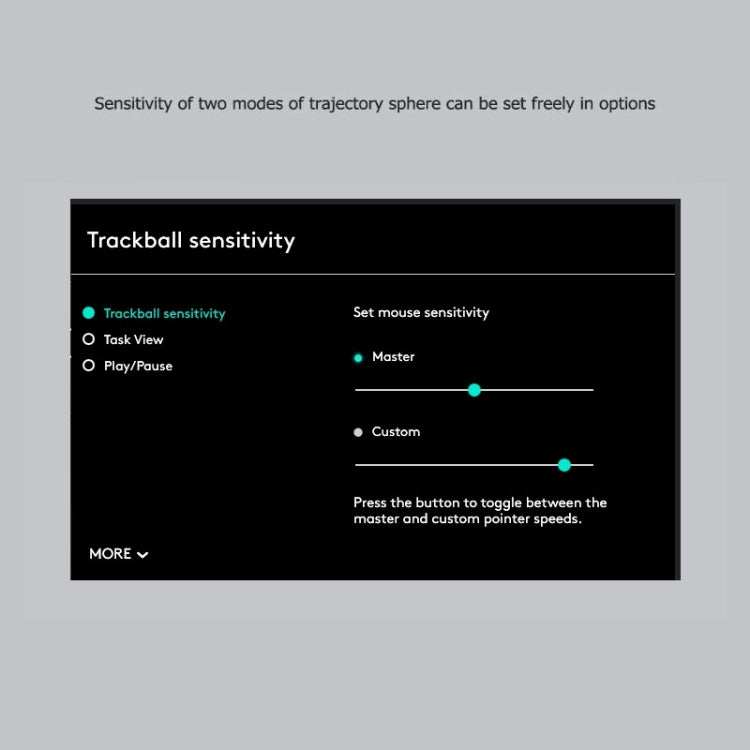 Logitech MX ERGO 440DPI Bluetooth + Unifying Dual-mode Wireless Trackball Optical Mouse(Black) - free shipping - PMC TechLife - Order now!