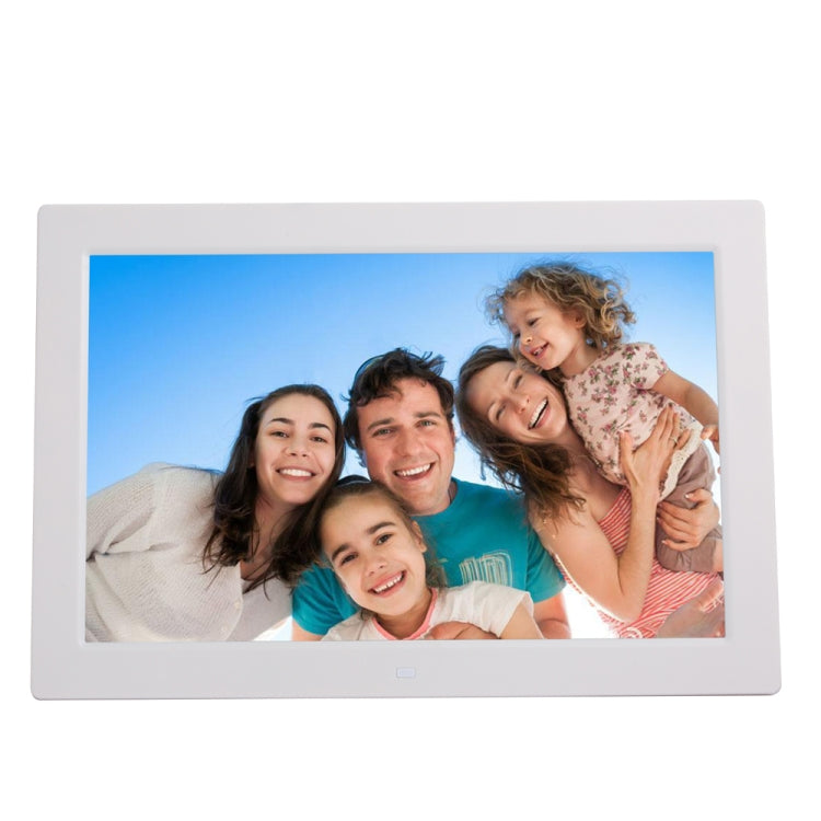 13 inch High-definition Digital Photo Frame Electronic Photo Frame Showcase Display Video Advertising Machine(White) - free shipping - PMC Jewellery - Order now!