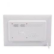 13 inch High-definition Digital Photo Frame Electronic Photo Frame Showcase Display Video Advertising Machine(White)