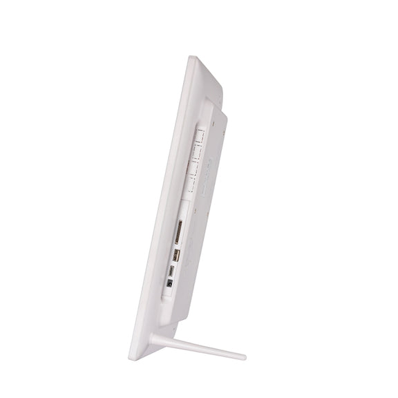 13 inch High-definition Digital Photo Frame Electronic Photo Frame Showcase Display Video Advertising Machine(White)