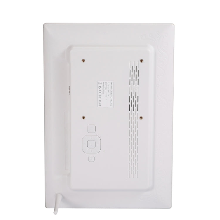 13 inch High-definition Digital Photo Frame Electronic Photo Frame Showcase Display Video Advertising Machine(White) - free shipping - PMC TechLife - Order now!