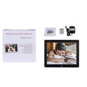 21.5 inch IPS Digital Photo Frame Electronic Photo Frame Advertising Machine Support 1080P HDMI(White)