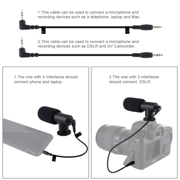 PULUZ 4 in 1 Vlogging Live Broadcast LED Selfie Fill Light Smartphone Video Rig Kits with Microphone + Tripod Mount + Cold Shoe Tripod Head for iPhone, Galaxy, Huawei, Xiaomi, HTC, LG, Google, and Other Smartphones(Red)