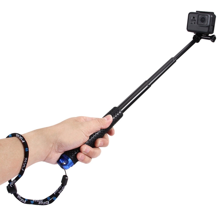 PULUZ Handheld Extendable Pole Monopod for GoPro, Insta360, DJI and Other Action Cameras, Length: 19-49cm - free shipping - PMC Jewellery - Order now!