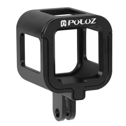 PULUZ Housing Shell CNC Aluminum Alloy Protective Cage with Insurance Frame for GoPro HERO5 Session /HERO4 Session /HERO Session(Black) - Metal Cases by PULUZ | Online Shopping South Africa | PMC Jewellery | Buy Now Pay Later Mobicred