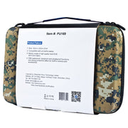 PULUZ Camouflage Pattern Water-resistant Carrying and Travel Case for for GoPro, Insta360, DJI and Other Action Cameras Accessories, Large Size: 32cm x 22cm x 7cm