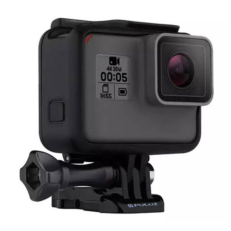 PULUZ ABS Plastic Housing Shell Frame Mount Protective Case Cage with Pedestal and Long Screw for GoPro HERO(2018) /7 Black /6 /5 - Protective Frame by PULUZ | Online Shopping South Africa | PMC TechLife | Buy Now Pay Later Mobicred