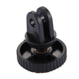 PULUZ 1/4 inch Screw Tripod Mount Adapter for GoPro Hero11 Black / HERO10 Black /9 Black /8 Black /7 /6 /5 /5 Session /4 Session /4 /3+ /3 /2 /1, DJI Osmo Action and Other Action Cameras 5mm Diameter Screw Hole, 3.3cm Diameter - Connection Mount by PULUZ | Online Shopping South Africa | PMC TechLife