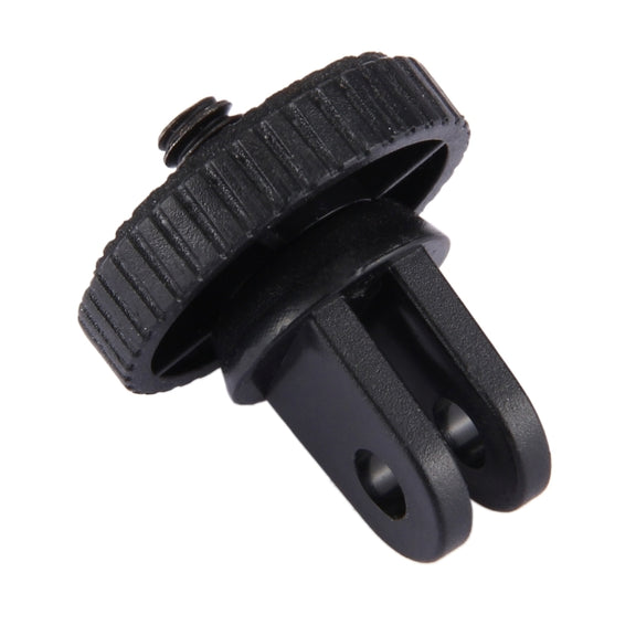 PULUZ 1/4 inch Screw Tripod Mount Adapter for GoPro Hero11 Black / HERO10 Black /9 Black /8 Black /7 /6 /5 /5 Session /4 Session /4 /3+ /3 /2 /1, DJI Osmo Action and Other Action Cameras 5mm Diameter Screw Hole, 3.3cm Diameter